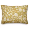Yellow Marigold Outdoor Lumbar Pillow