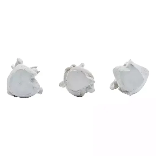 Yoga Elephant Statues, Set of 3
