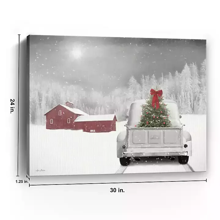 You Can Plan On Me Canvas Art Print