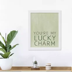 You're My Lucky Charm Framed Canvas Art Print