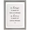 A House Made Wall Plaque
