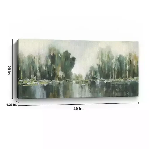 Abstract Treeline Canvas Art Print, 40x20 in.