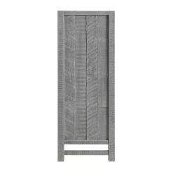 Arden Gray Wood 5-Drawer Chest
