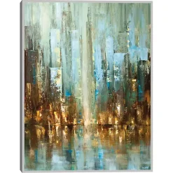 Before the Rain Framed Canvas Art Print