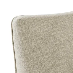 Beige Skirted Swivel Martha Stewart Accent Chair