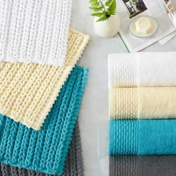 Black Chenille Chain Stitched Bath Mat, 30 in.