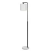 Black Downbridge Marble Base Floor Lamp
