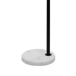 Black Downbridge Marble Base Floor Lamp
