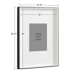 Black Gibson 3-pc. Gallery Frame Set, 16x20 in.