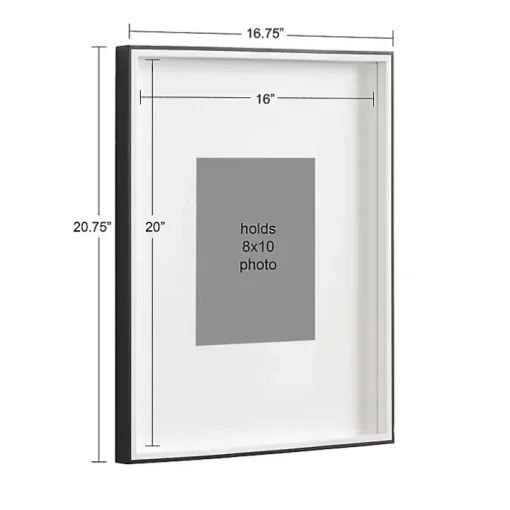 Black Gibson 3-pc. Gallery Frame Set, 16x20 in.