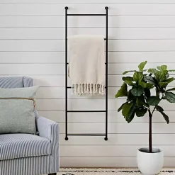 Black Metal Wall Ladder
