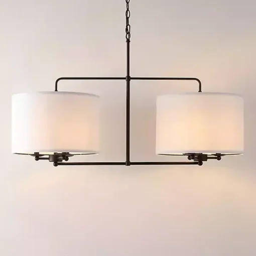 Black Modern Cluster Chandelier