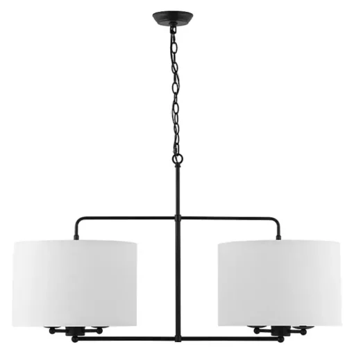 Black Modern Cluster Chandelier