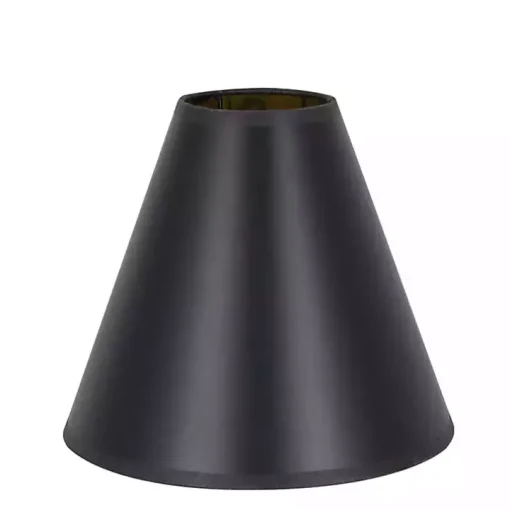 Black Pillar Buffet Lamps, Set of 2