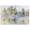 Blue Golden Forest Giclee Canvas Art Print