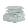 Blue Linear 3-pc. King Duvet Cover Set