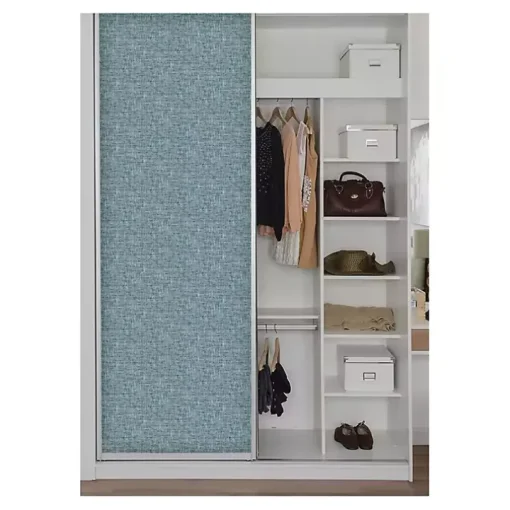 Blue Poplin Peel & Stick Wallpaper