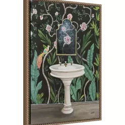 Botanical Bath I Canvas Art Print