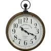 Bronze Kensington Station Pocket Wall Clock