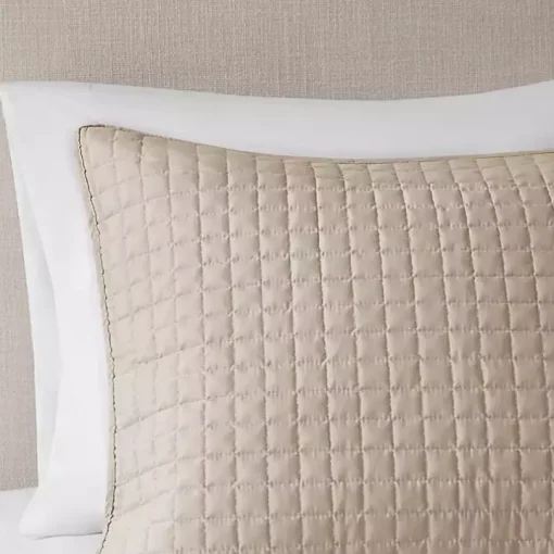 Brown Nash 3-pc. Reversible Queen Coverlet Set