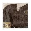 Brown to Gold Canvas Art Print, 40x40 in.