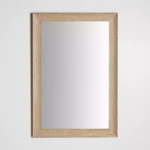 Buff Textured Astrid Profile Mirror