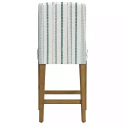 Calypso Striped Upholstered Counter Stool