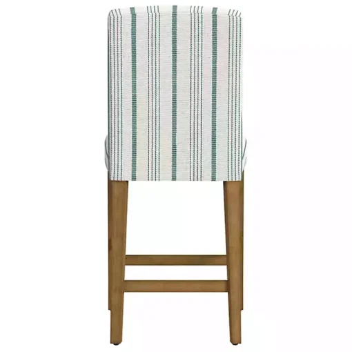 Calypso Striped Upholstered Counter Stool