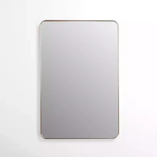 Champagne Nouveau Curved Corner Mirror