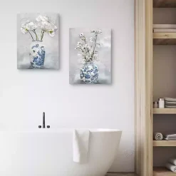 Chinoiserie I & II Canvas Art Prints, Set of 2