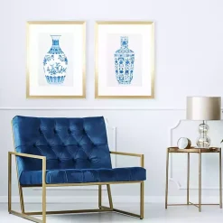 Chinoiserie Vases I Framed Art Prints, Set of 2
