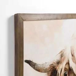 Chocolate Milk Cow Framed Art Print