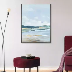 Coastal Blue Mountains II Framed Canvas Art Print