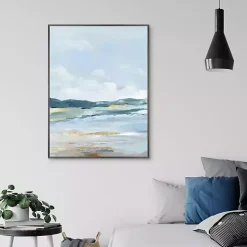 Coastal Blue Mountains II Framed Canvas Art Print
