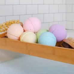 Colorful Assorted Bath Bombs, Set of 6
