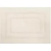 Creme Plush Reversible Cotton Bath Mat, 45 in.