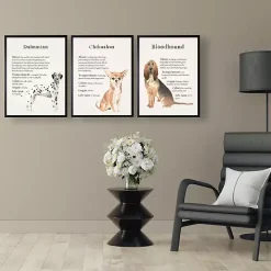 Dalmation Facts Framed Wall Plaque
