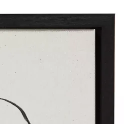 Dancing Circles Framed Canvas Art Prints, Set of 2