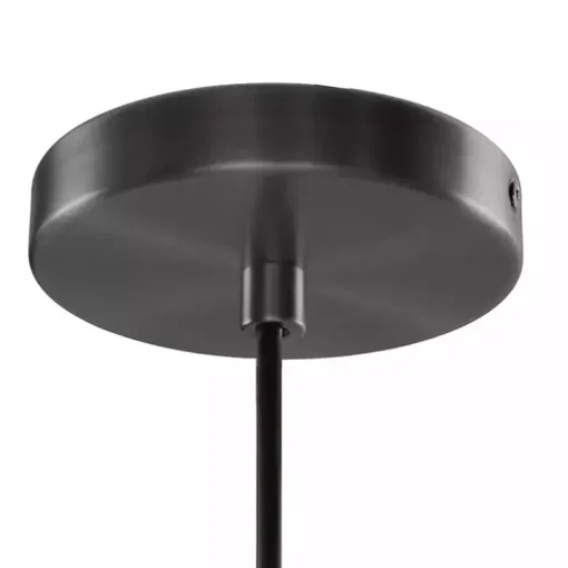 Dark Metal Glass Avalon Pendant Light