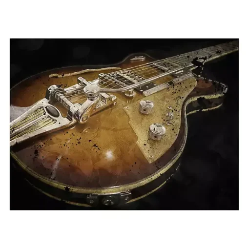 Electric Guitar Canvas Art Print