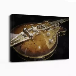 Electric Guitar Canvas Art Print