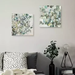 Essential Greens I & II Canvas Art Prints