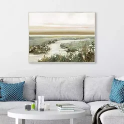 Eternity in Dawn Framed Canvas Art Print