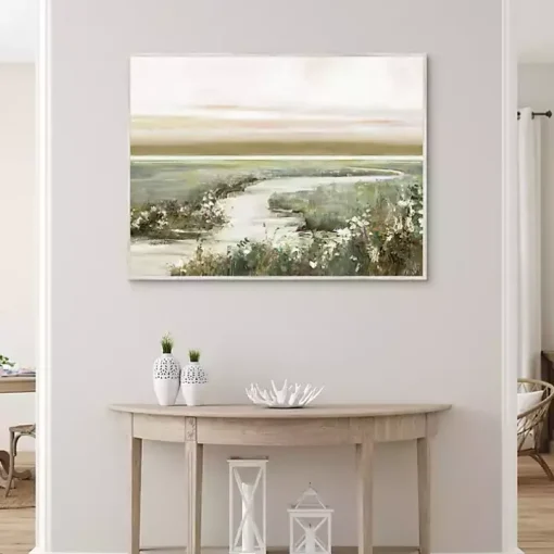 Eternity in Dawn Framed Canvas Art Print