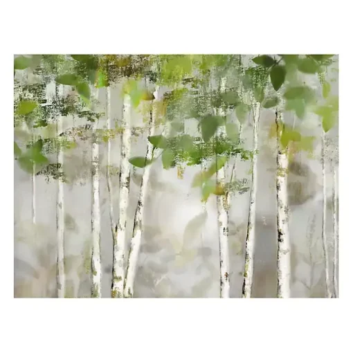 Evergreen Forest Giclee Canvas Art Print