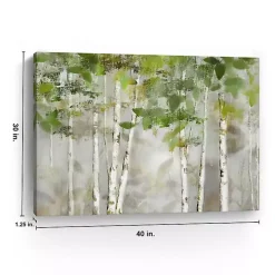 Evergreen Forest Giclee Canvas Art Print
