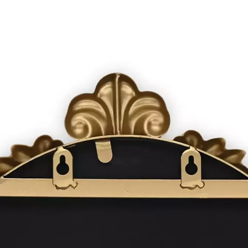 Everlaine Gold Modern Victorian Leaner Mirror