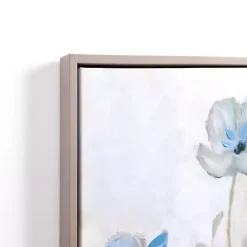 Flower Field Framed Canvas Art Prints, Set of 4