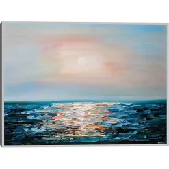 Forgotten Sunrise Framed Canvas Art Print