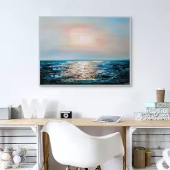 Forgotten Sunrise Framed Canvas Art Print